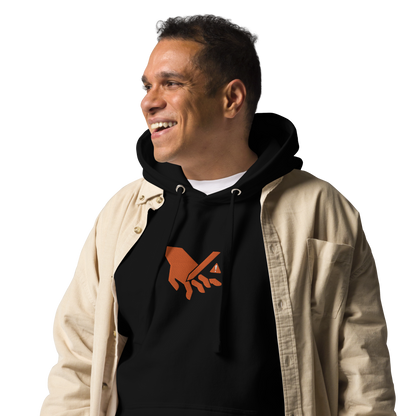 Embroidered Danger Hoodie